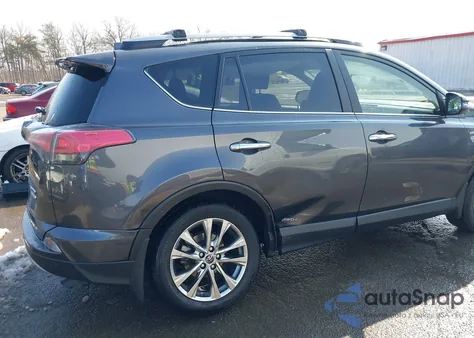 2017 Toyota Rav4 Hybrid Limited из США, поврежденный, VIN JTMDJREV3HD093978